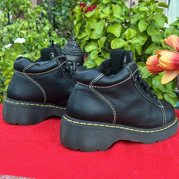 Dr. Martens Chunky Black Platform Ankle Boots - Picture 3 of 17